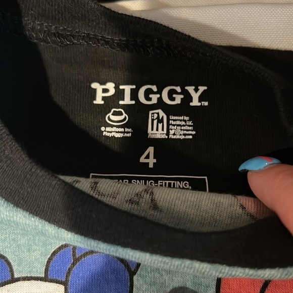 Roblox Piggy pajama shirt only nwt - Picture 2 of 6